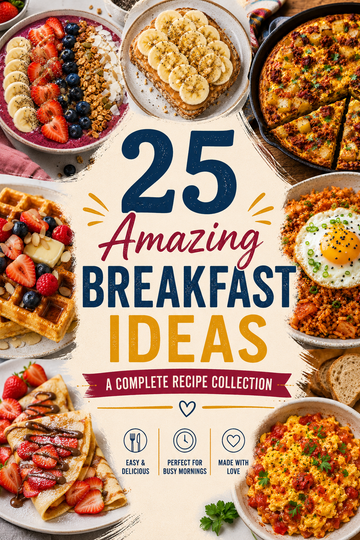 25 Amazing Breakfast Ideas