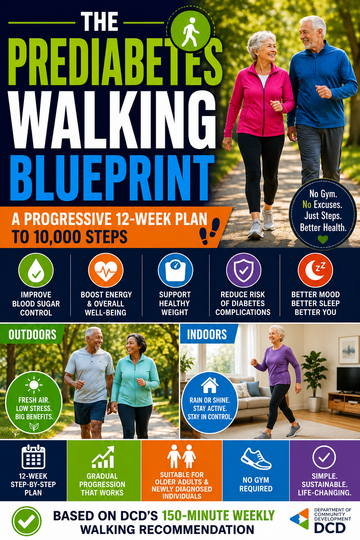 Prediabetes Walking Blueprint